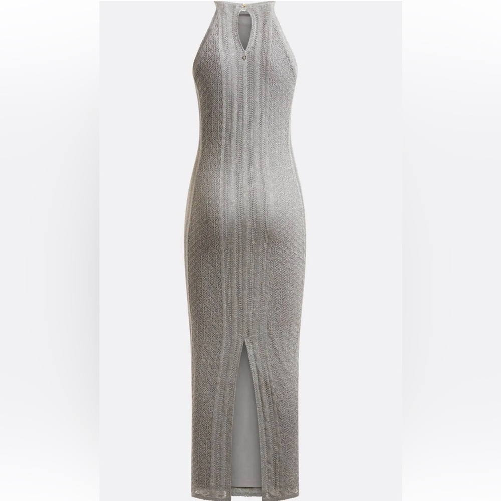 Elegant Gray Sleeveless Guess  Dress
